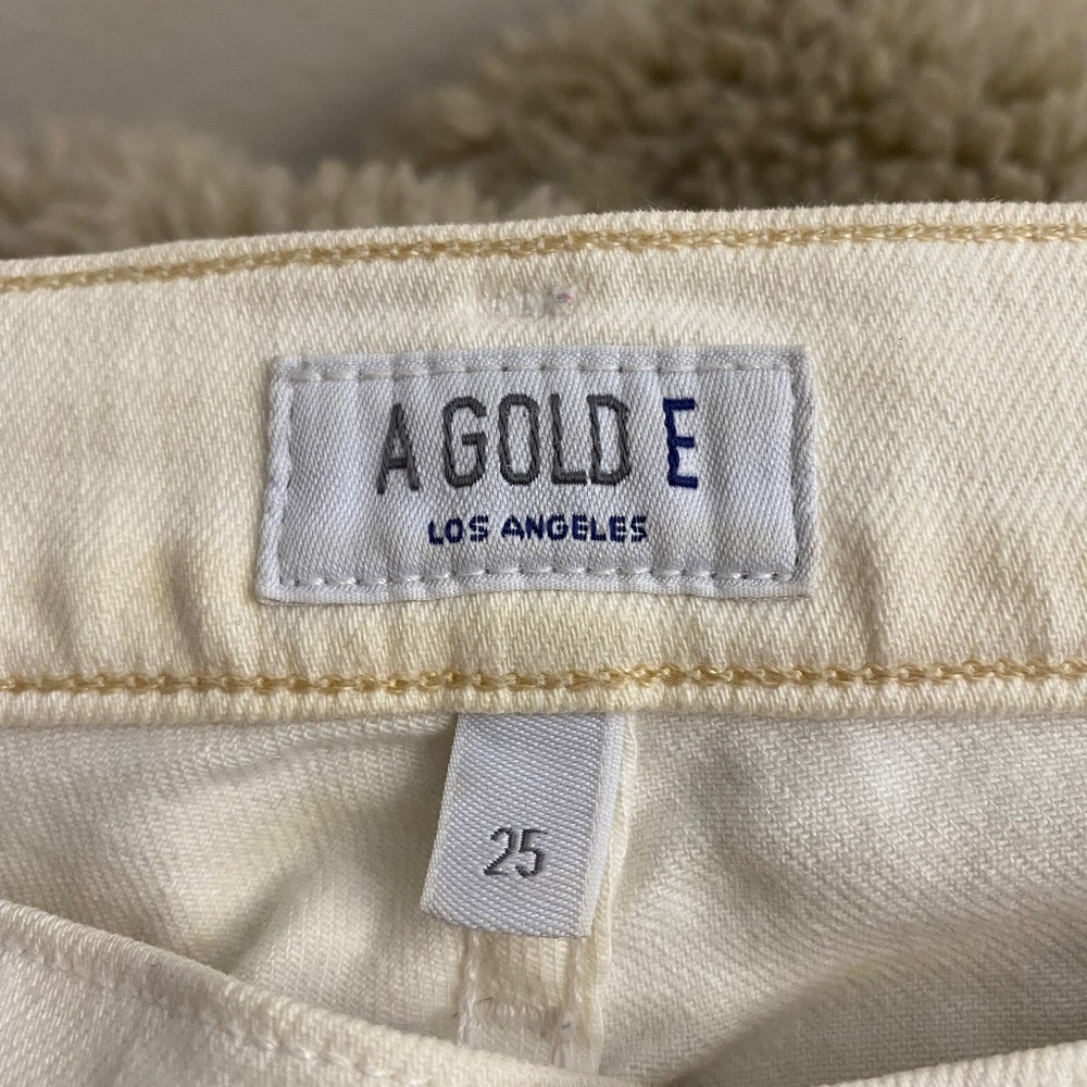 Petite skinny white jeans